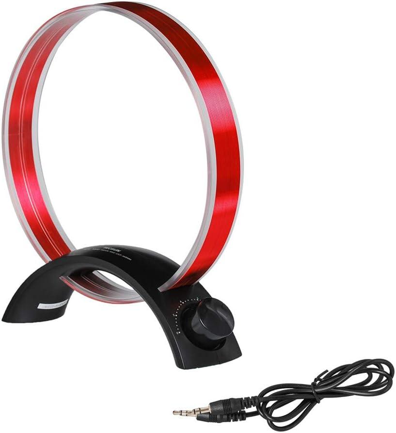 SaferCCTV AN-200 Indoor Loop Antenna Compatible with Kaito 1103, Shack DX-399, Grundig G8, Compatible with Sangean ATS-818, AM Reception, Compatible with Zenith Console