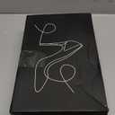 mysoft Women's Pumps Shoes Pointed Toe Kitten Low Heels Stiletto Ankle Strap Closed Toe Wedding Party Dress Sandals Black Glitter 8.5