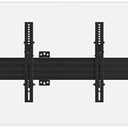 Monoprice 3x1 Menu Board Wall Mount for Screens Between 32in to 65in, Adjustable Tilt, Max Weight 66 Lbs Per Screen, VESA Patterns Up to 600x400, Steel Construction, Black - Commercial Series