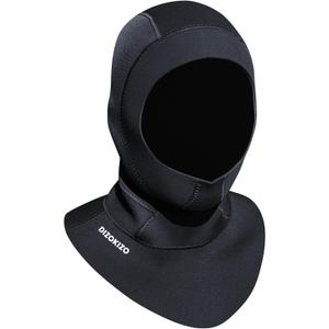 Diving Scuba Hood 3mm Thermal Neoprene Wetsuit Hood for Men Women Wetsuit Hat Cap for Snorkeling Kayaking Sailing Surfing with Flow Vent (X-Large)