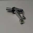 Fdit ABS Plastic Water Tap Single Cold Faucet Water Nozzle G1/2 Bathroom Basin Kitchen Sink Rest Room Washing Basin Accessories (Tail Handle)