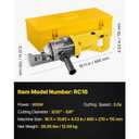 Happybuy Electric Hydraulic Rebar Cutter 900W RC-16 110V - Portable, Cuts #5 4-16mm Rebar in 3 Seconds, with Stainless Steel Carry Case