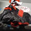 fun shack Queen of Hearts Costume for Women, Red Queen Outfit, Evil Costume for Women, Size S