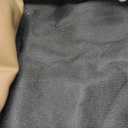 FH Group Classic PU Leather Split Bench Car Seat Cover  Universal Fit for Cars Trucks & SUVs (Solid Beige) (Rear Set)