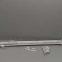 National Hardware N343-715 Folding Door Hardware Set, 36-Inches, Steel Track Included, Adjustable, White