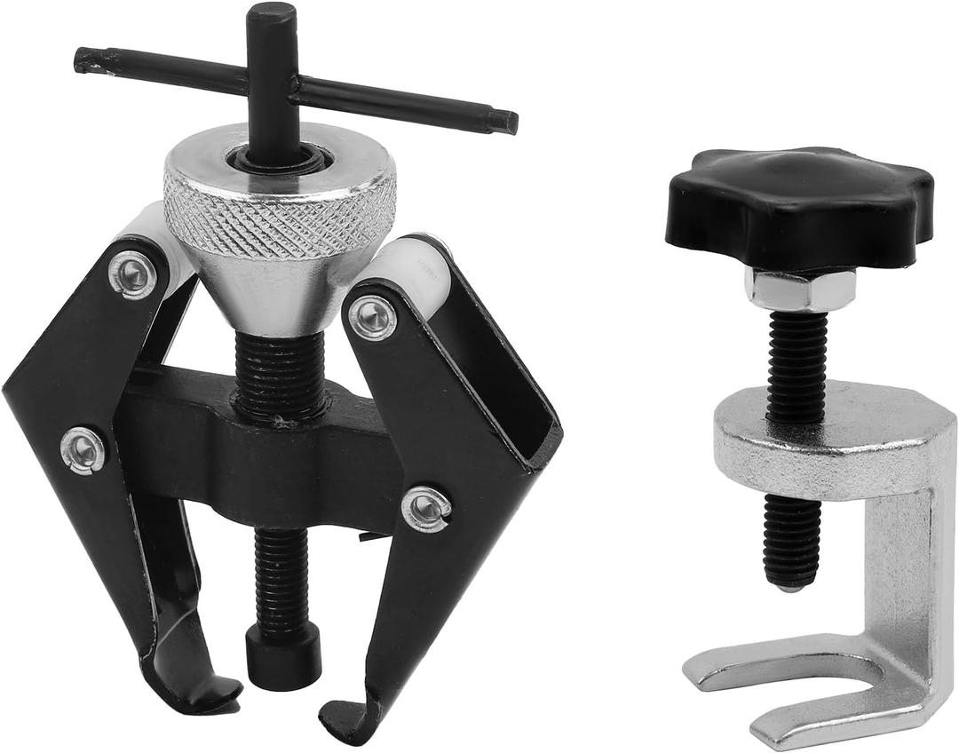 BOXOB Wiper Arm Puller with Battery Terminal Puller, Adjustable Windshield Wiper Arm Disassemble Tool Steel Arm Bearing Puller Repair Tool Universal Auto Accessories