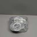 KEILEOHO 100 PCS Chair Sash Buckles, 2.5" Round Silver Tone Rhinestone Ribbon Buckle, Elegant Premium Sash Buckles, Chair Sash Ribbon Slider, Round Chair Decoration for Wedding Banquets Party Home Use