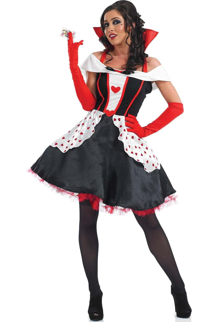 fun shack Women's Costume Queen of Hearts, Size XL