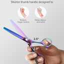 ULG Hair Thinning Scissors Professional Barbers Texturizing Teeth Shears for Hairdressing, Salon and Home Use Thinning Shears for Hair Cutting, Made of Japanese Stainless Steel, 6.5 inch