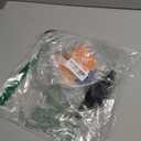 Siphon Pump for Gasoline Gas Oil Fuel Petrol Diesel Fluid Water Fish Tank,Manual Hand Pump 1 Transfer Pump with 2 Durable PVC Siphon Hoses (15mm) with Hose Clip,Metal Buckles,Brass 1