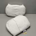 Pregnancy Pillow Cooling for Sleeping, Detachable and Adjustable Double-Sided Support Maternity Pillow Skin-Friendly for Pregnant Women Back, HIPS, Legs(30Slope Design Verified by Expectant Mothers)