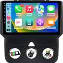 4G RAM+64G ROM Andriod 13 Car Radio for Dodge Ram 1500 2500 2013-2018 : 9" 1280 * 800 HD IPS Touchscreen Stereo Upgrade Wireless Carplay Andriod Auto Bluetooth 5G WiFi GPS 1080P Backup Camera FM