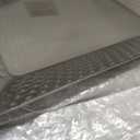 Stainless Steel Rectangular Serving Tray,Multipurpose Hammered Silver Large Decorative Platters,Organizer Tray for Kitchen Or Bathroom