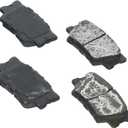 BOSCH BE1212H Blue Ceramic Disc Brake Pad Set With Hardware - Compatible With Select Lexus ES300h, ES350, HS250h; Pontiac Vibe; Toyota Avalon, Camry, Matrix, RAV4; REAR