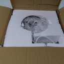 Lampe House Pyramid Pendant Lights 4-Ring,LED Technology Metal Acrylic Shade Modern Pendant Light Fixtures Adjustable Height Hanging Lights for Kitchen Island Bedrooms Kids Living Rooms & Dining Areas