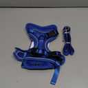 Cat Harness and Leash for Walking Escape Proof Soft Adjustable Cat Leash Breathable Comfortable Vest Easy to Wear Kitten Harness for Outdoor Travel Blue M (M (13-18lb))