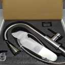 Kitchen Faucet with Pull-Down Spray Single Handle high arc Commercial Stainless Steel Brushed Nickel Kitchen Sink Faucet with Deck Suitable for bar Laundry RV Farmhouse (Brushed Nickel)