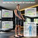Smart Scale for Body Weight 8-Electrode Dual-Frequency BIA Digital