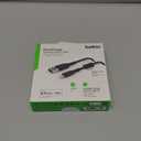 Belkin BoostCharge Braided Lightning Cable - 3.3ft/1M - MFi Certified Apple iPhone Charger USB to Lightning Cable - iPhone Cable - iPhone Charger Cord - Apple Phone Charger - Black