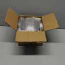 Miuwauer 20 Pack of 6-inch Hanging Basket Water Catcher Plastic Hanging Plant Drip Pan Tray Plastic Saucers Liners for Indoor Outdoor Hanging Plants Baskets Flower Pots - Clear, Round