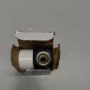 NearMoon Shower Elbow Adapter, Solid Brass G1/2" Shower Arm Extension for Connecting Shower Head, 90 Degree (Matte Black)