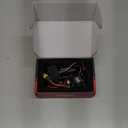 2435 Brushless Motor with 35A Waterproof ESC Combo Sensorless Motor and Electric Speed Controller for 1/14 1/16 1/18 RC Car Trucks (Black) (4300KV)