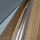 Ivilon Curtain Rod with Ball Finials - 1 inch Pole. 72 to 144 Inch. Satin Nickel
