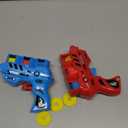 Toyvian Disc Toy with Soft Foam Discs - Interactive Flying Disc Launcher for Kids Outdoor Play Backyard Park Family Fun