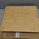 Bamboo Kitchen Appliance Sliders, Sliding Tray for Coffee Maker, Countertop Appliance Slider with 360 Rolling Wheels, Counter Slider Tray for Coffee Pot, Kitchen Aid Mixer (14" x 12")