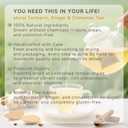 Premium Turmeric Ginger Cinnamon Tea Bags - 150 pcs Teabags of Turmeric Ginger Herbal Tea, 100% Natural Chinese Teas for Men Women