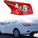 Rear LeftTail Light Assembly Replacement for 2016-2018 Sentra NI2804108 Outer Driver Side