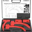 BILITOOLS 3.6 Pentastar Timing Tool Kit-Cam Phaser Locking Tool Kit for 3.6L VVT Engine Compatible with Chrysler Dodge Ram Jeep Grand Cherokee Wrangler, Replaces 10200A 10202A 10369A