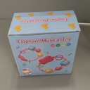 Holaxander Baby Elephant Musical Stuffed Animals Toy with LightUp Music & Crinkle Sound Paper,Infant Bilingual Early Learning Education Toys,Tummy Time Toys for 03612+ Months Boy Girl, Pink