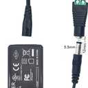 Litever Power Supply, LED Transformer, 12VDC 3 Amps,110VAC to 12V DC, Max Output 3A, 36W. Standard 110VAC US Input Plug, 5.5mm x2.1mm Output Connector, for LED Light Strip and More