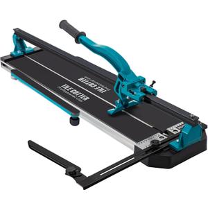 Mophorn 48 Inch Tile Cutter Single Rail Double Brackets Manual Tile Cutter 3/5 in Cap w/Precise Laser Manual Cutter Tools for Precision Cutting (48 Inch)