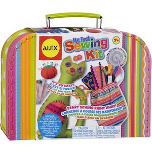 My First Sewing Kit by Alex Crafts, Perfect for Beginners, Arts and Crafts Colorful and Fun Sewing Projects to Learn the Basic Skills of Sewing (Ages 7+)