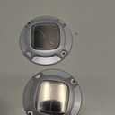 VOLISUN Christmas Solar Driveway Lights Dock Marine Lights 4 Pack,2 Colors in 1,Outdoor LED Deck Lights,Solar Powered Waterproof Warning Step Lights for Driveway Sidewalk Pathway (Red/Green)