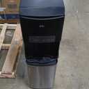 Brio ICE 420 Water Cooler Dispenser for 5 Gallon Bottle with Ice Maker, Bottom Load | UV Self Cleaning Technology, Night Light, Child Safety Lock & 2X Fast Dispense | Black & Stainless