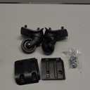 Zoofen Replacement Luggage Wheel Repair Suitcase Bag Parts Spinner Wheels Casters for Travel Customs Box W044 (A Set 4PCS)