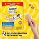 Temptations Lickable Spoons, Soft Lickable Cat Treats, Adult Wet Cat Treats, Variety Pack, 24 Spoons (EXP 07/16/26)