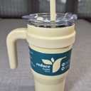 Reduce 24oz Cold1 Vacuum Insulated Stainless Steel Straw Tumbler French Vanilla