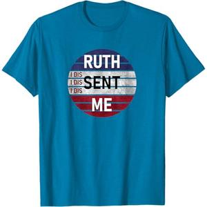 Ruth Sent Me Notorious Ruth Bader Ginsburg I Dissent Women T-Shirt
. Size L