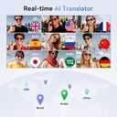 EarlySincere 2026 Ai Smart Glasses for Men Women, 8mp 4k Hd Camera Glasses, 410mah Battery, Supports Photo/Video/Audio Recording, Ai Voice Control, Ai Glasses with Bluetooth Calling(Sunglasses)