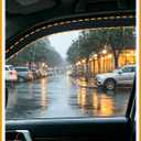 in-Channel Window Rain Guards Fit for Chevy Silverado 1500/GMC Sierra 1500 2019-2026 Crew Cab Extra Durable Window Deflectors Window Visors Vent Visors Vent Shades Truck Accessories