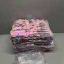 COKAOBE Iridescent Pink Shimmer Wall Backdrop, 24PCS Square Sequin Shimmer Backdrop Panel, Photo Backdrops for Birthday, Anniversary, Wedding, Graduation & Bachelorette Party Decoration