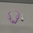 Kids Bluetooth Headphones, Wireless Kids Earbuds with 85dB Volume Limit, Bluetooth5.3, Air Conduction Open-Ear Headphones, 20-Hour Playtime, with Built-in Mic for Toddlers, Boys and Girls (Purple)