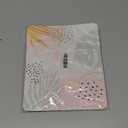 Square Mouse Pad, Abstract Art Mousepad Waterproof Mouse Pad Non-Slip Rubber Base Mousepad for Office Laptop, 9.5x7.9 inch, Abstract Plants