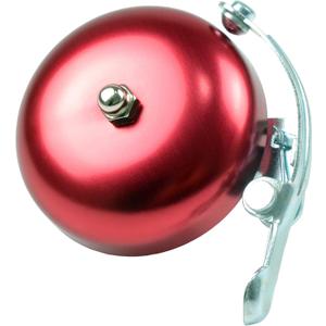 Classic Bell, Loud Crisp Clear Sound Bicycle Accessories for Adults Youths, Stylish Horn for Road and Mountain Bikes (Rosy)