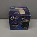 Oster 6-Cup Rice Cooker with Steamer Tray, Electric Rice Maker, Automatic Keep Warm, Nonstick Inner Pot, Black