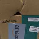 BOBOMOMO 20" Rustic Bedside Lamps Set of 2- Vintage Resin Table Lamps for Nightstands with Linen Shades, Farmhouse Lamps for Living Room, Bedroom, and Hallway (Light Brown) - Ideal for Compact Spaces